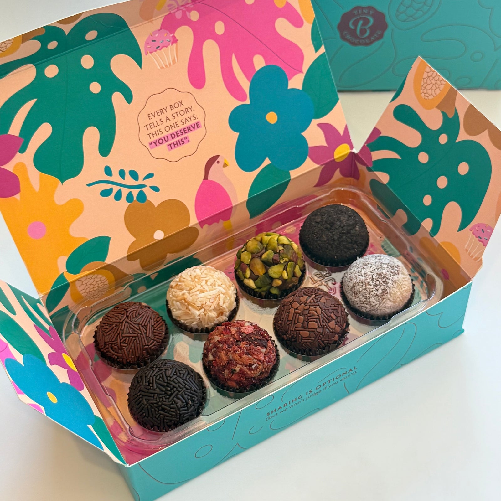 tinyB chocolate staff picks brigadeiro collection
