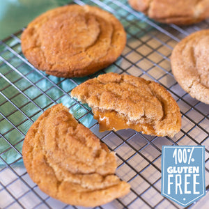 6 Snickerdoodle Salted Caramel LavaCookies