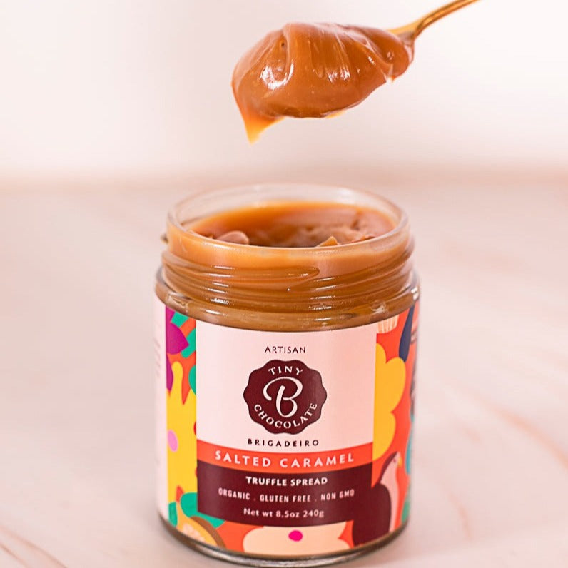 Salted Caramel Brigadeiro Spread