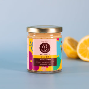 Lemon & White Chocolate Brigadeiro Spread - A Citrus Delight