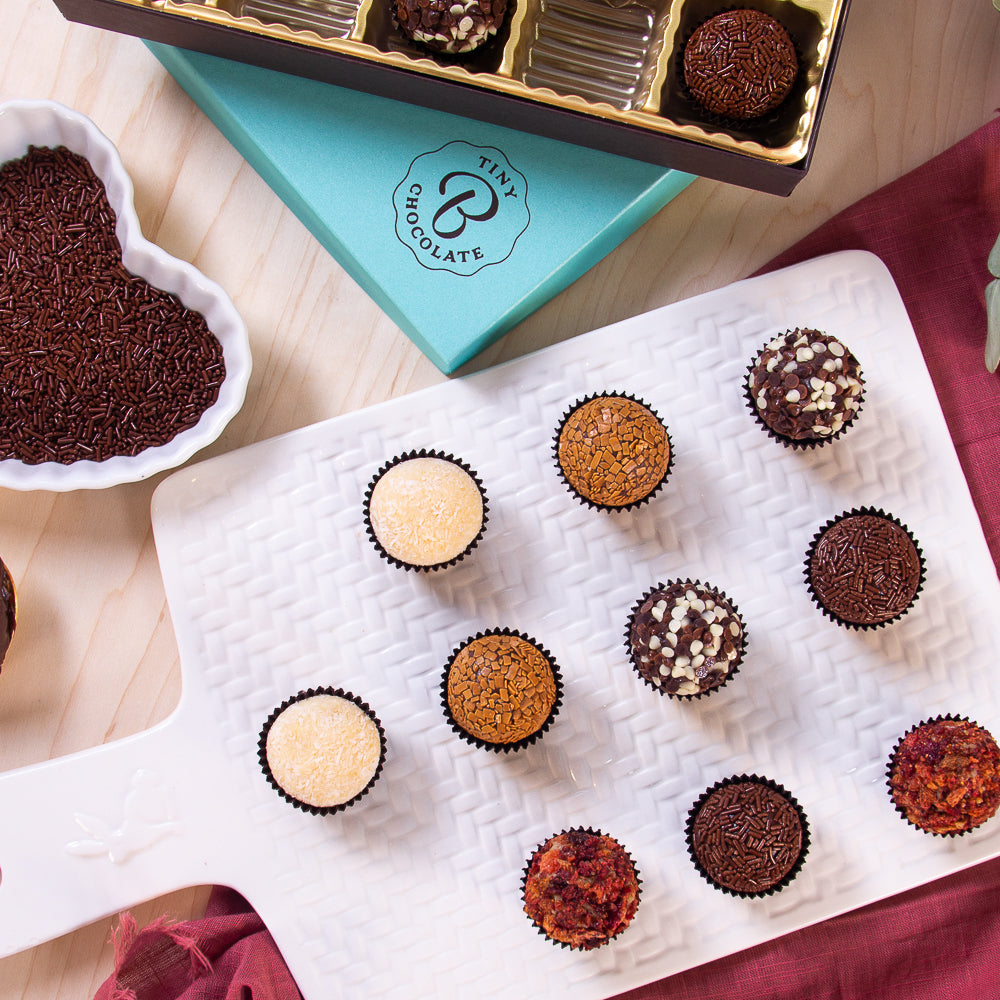 tinyB chocolate staff picks brigadeiro collection